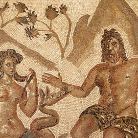 Mosaic depicting the Roman god Neptune inside the Catedral de Cordoba by Sami Sarkis Photography