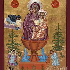 Mother of God Life Giving Spring 179 by William Hart McNichols