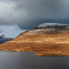 Mountain Pano from Knockan Crag by Grant Glendinning