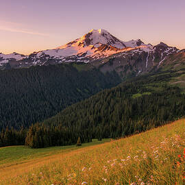 Mt. Baker Sunrise by Russell Wells