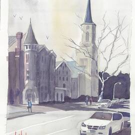 Mulberry Street Scene by Scott Serafy