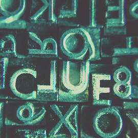 Mystery writer clue by Jorgo Photography