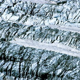 Natural pattern of the glacial landscape of La Girose by Sami Sarkis Photography