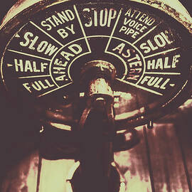 Nautical engine room telegraph by Jorgo Photography