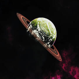 New Home in the Outer Space by AM FineArtPrints