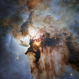 New Hubble view of the Lagoon Nebula by Adam Romanowicz