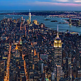 New York City View From The Sky by Susan Candelario