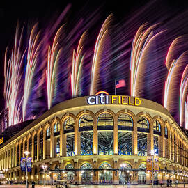 New York Mets Citi Field Fireworks by Susan Candelario