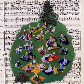 New Yorker July 23 1955 by Ilonka Karasz