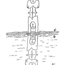 New Yorker July 9th, 1960 by Saul Steinberg