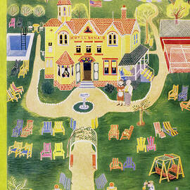 New Yorker May 21 1955 by Ilonka Karasz