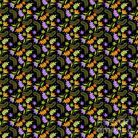 Night Leaves pattern by Claire Huntley