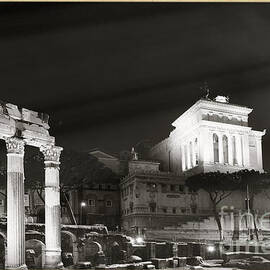 Night Panorama in Rome by Stefano Senise