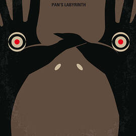 No061 My Pans Labyrinth minimal movie poster by Chungkong Art