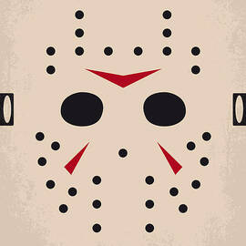 No449 My Friday the 13th minimal movie poster by Chungkong Art