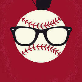 No541 My Major League minimal movie poster by Chungkong Art