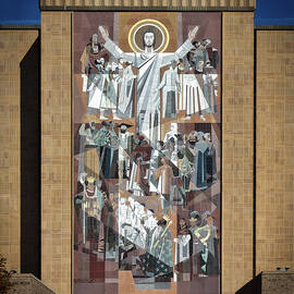 notre dame's touchdown jesus by Mountain Dreams