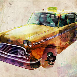 NYC Yellow Cab by Michael Tompsett
