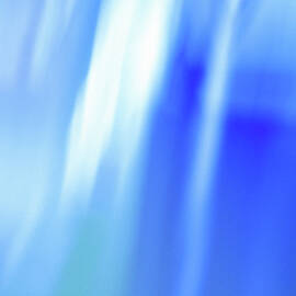 ocean blues abstract by Laura Fasulo