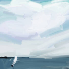 Ocean View From Fire Island by Beverly Brown