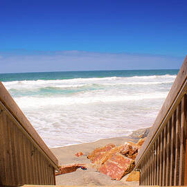 Oceanside Steps by Alison Frank