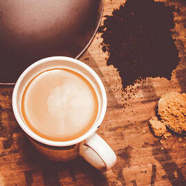 Old artistic vintage tea still life by Jorgo Photography