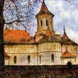 Old Church with Red Roof by Jeffrey Kolker