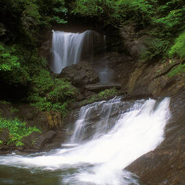 Old City Falls Vermont by John Burk