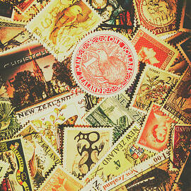 Old New Zealand stamps by Jorgo Photography