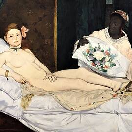 Olympia by Edouard Manet by Edouard Manet