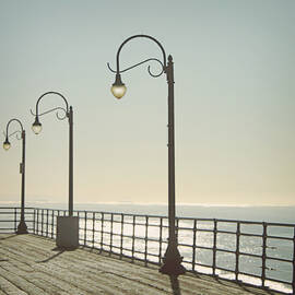 On The Pier by Linda Woods
