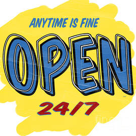 Open Sign by Edward Fielding