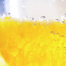 Orange cocktail glass by Jorgo Photography