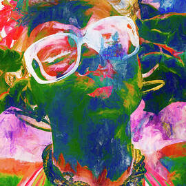 Paint splash pinup art by Jorgo Photography