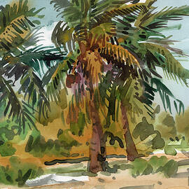 Palms in Key West by Donald Maier