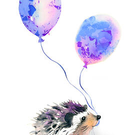 Party hedgehog by Krista Bros