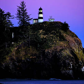Past Sunset at Cape Disappointment by Mary Jo Allen