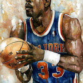 Patrick Ewing by Michael Pattison