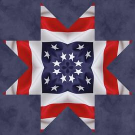 Patriotic Star 2 by Jeffrey Kolker