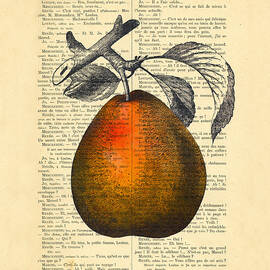 pear fruit kitchen decor by Madame Memento