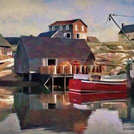 Peggy's Cove by Jeffrey Kolker