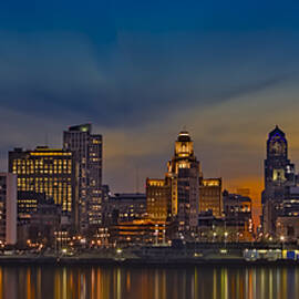 Philadelphia Skyline Panorama by Susan Candelario