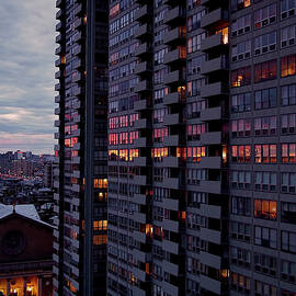 Philadelphia Sunset by Rona Black