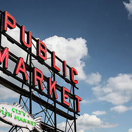 Pike Place Market by Ed Clark