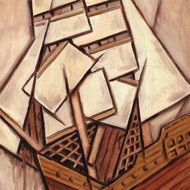 Tommervik Old Pirate Shipwreck Painting by Tommervik