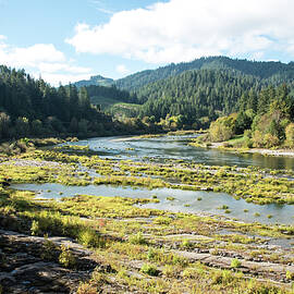 Placid Umpqua River in October by Tom Cochran