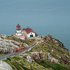 Point Reyes Lighthouse in California by Miroslav Liska