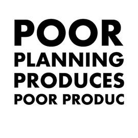 Poor Planning by Richard Reeve