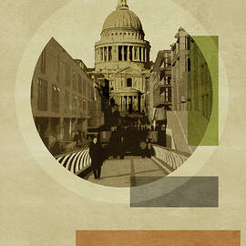 Pop Art Deco London - Saint Paul's by BFA Prints