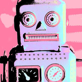 Pop art poster robot by Jorgo Photography